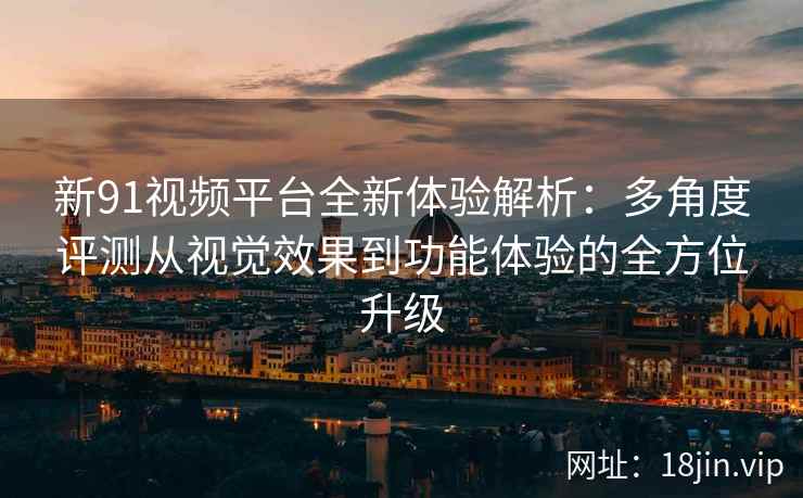 新91视频平台全新体验解析：多角度评测从视觉效果到功能体验的全方位升级